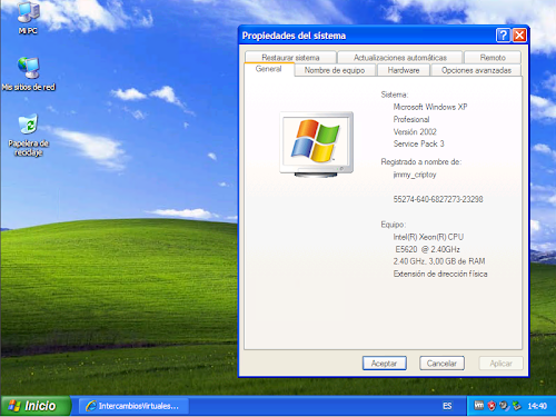 Windows XP Professional SP3